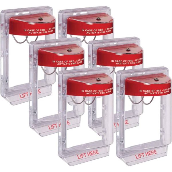 Fire Alarm Cover, RED